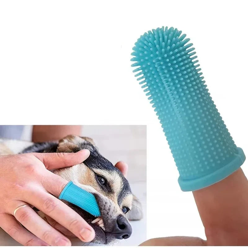 360° Dog & Cat Finger Toothbrush